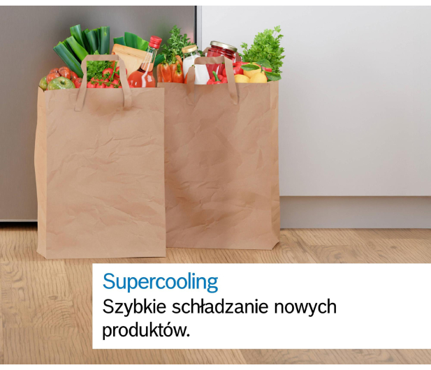 Lodówka Bosch KGN39VXBT PerfectFit No Frost 203cm Ciemny Inox Komora Zero VitaFresh 363L - 1516141 - zdjęcie 12
